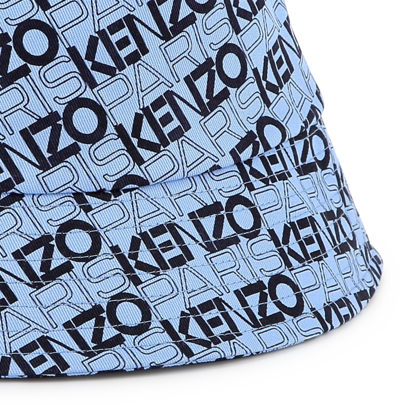 Baumwoll-Fischerhut mit Print KENZO KIDS 
                        UNISEX
