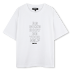 Kurzarm-T-Shirt aus Baumwolle DKNY 
                    M&Auml;DCHEN