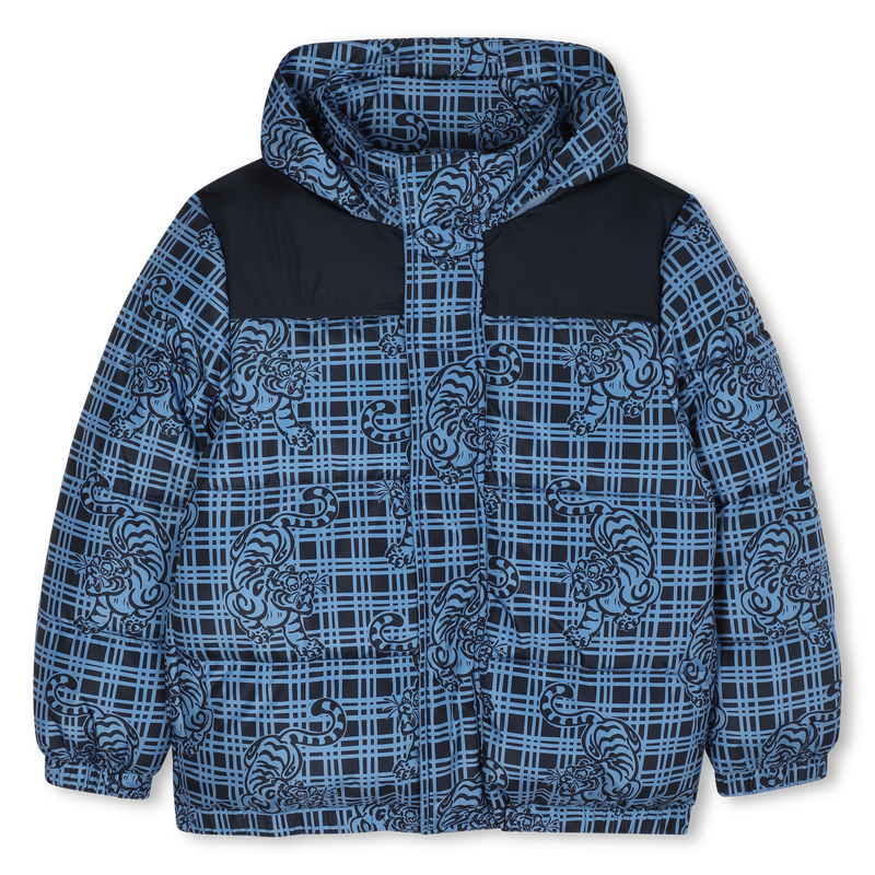 Daunenjacke aus Polyester KENZO KIDS 
                        JUNGE