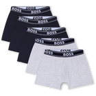 Set mit 5 boxershorts, MARINE, hi-res