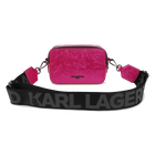 Handtasche aus zerknittertem Textil KARL LAGERFELD KIDS 
                    M&Auml;DCHEN