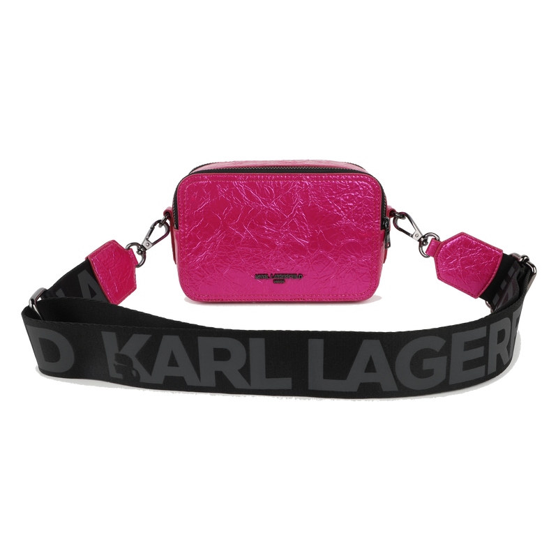 Handtasche aus zerknittertem Textil KARL LAGERFELD KIDS 
                        M&Auml;DCHEN