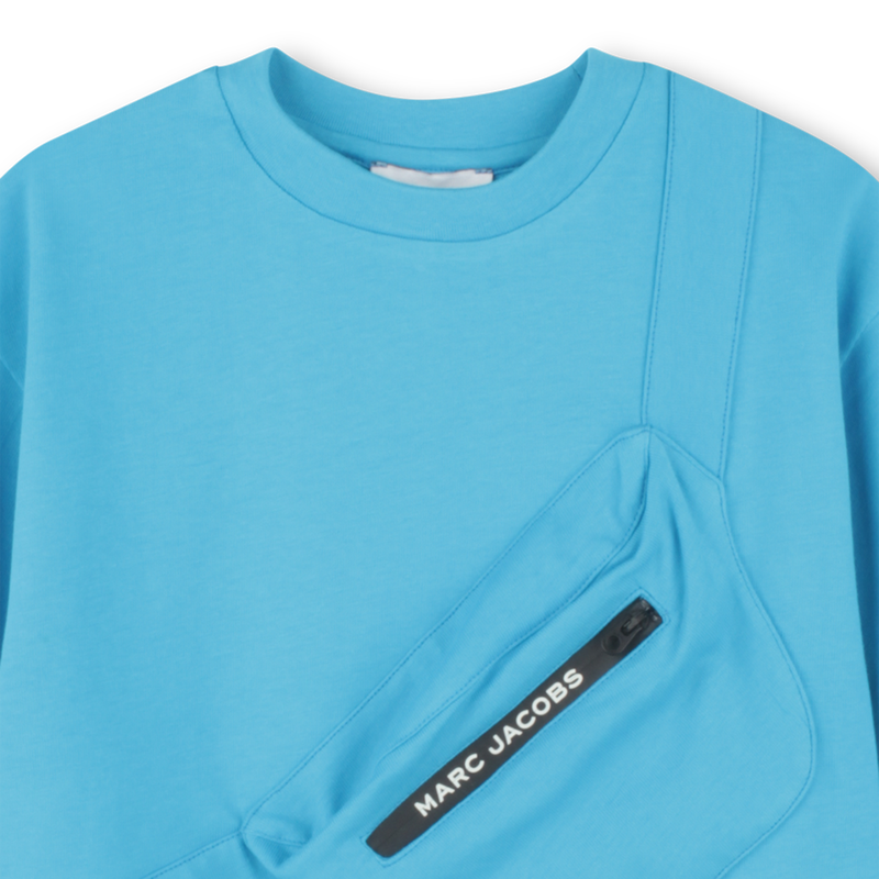 Baumwoll-T-Shirt mit Druck MARC JACOBS 
                        JUNGE