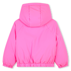 Mehrfarbige Kapuzensteppjacke BILLIEBLUSH 
                    M&Auml;DCHEN