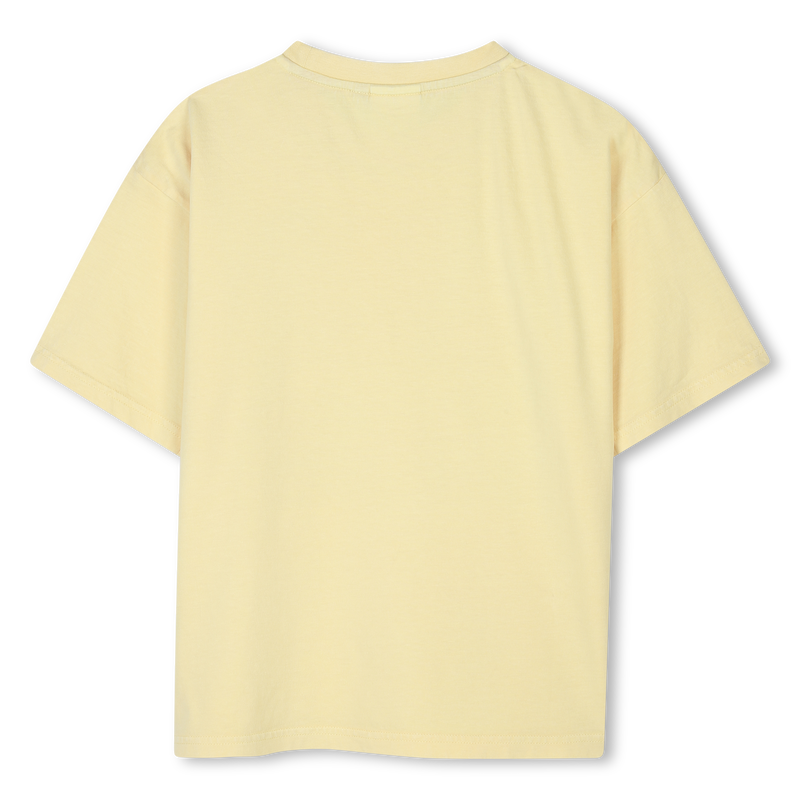 Baumwoll-T-Shirt mit Waschung HUGO 
                        JUNGE