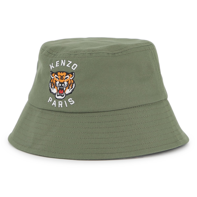 Bucket hat mit logo KENZO KIDS UNISEX