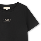 Kurz&auml;rmliges Baumwoll-T-Shirt MICHAEL KORS 
                    M&Auml;DCHEN