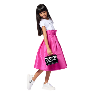 Verstellbare Magnet-Handtasche KARL LAGERFELD KIDS M&Auml;DCHEN