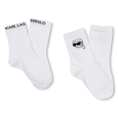 Jacquard-Socken KARL LAGERFELD KIDS UNISEX