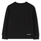 Sweatshirt aus doppeltem Jersey KARL LAGERFELD KIDS 
                    JUNGE