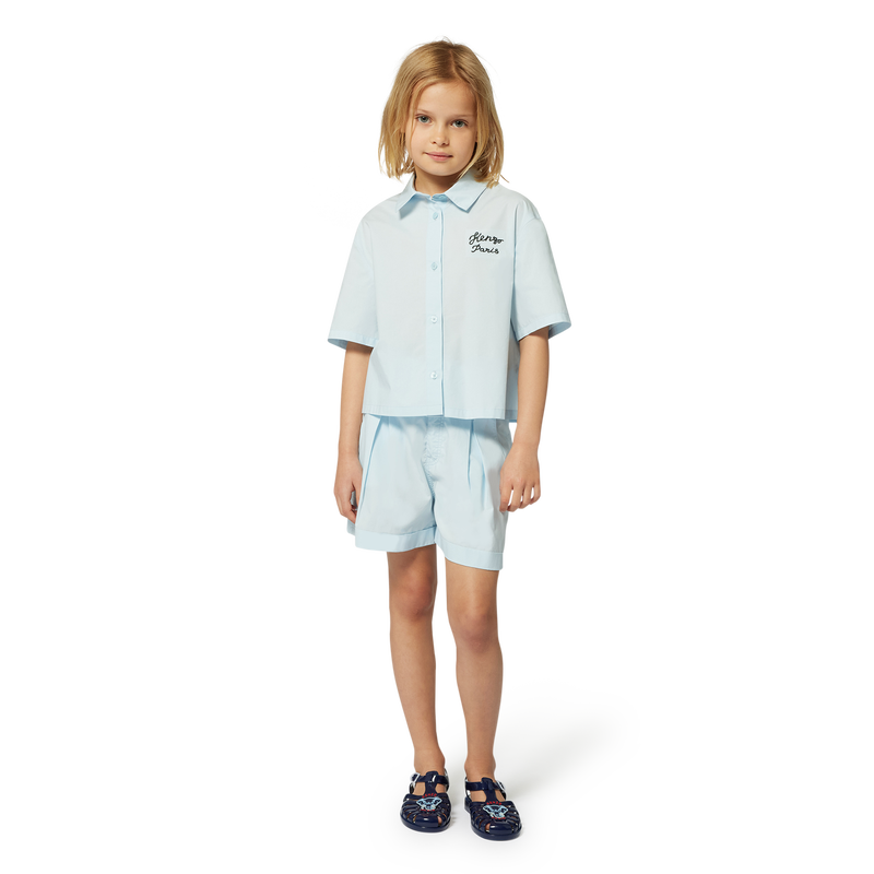 Kurz&auml;rmeliges Hemd KENZO KIDS 
                        M&Auml;DCHEN