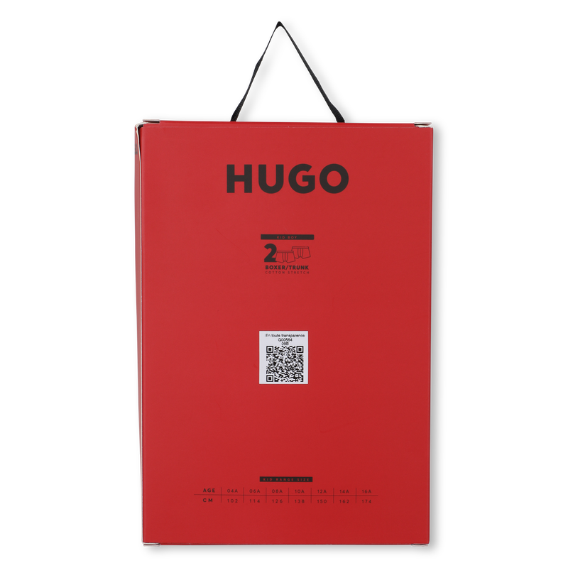 Packung mit 2 Boxershorts HUGO 
                        JUNGE