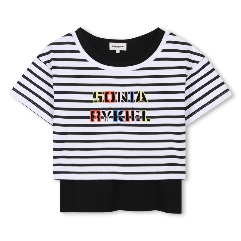 2-in-1 T-Shirt mit Top SONIA RYKIEL 
                        M&Auml;DCHEN