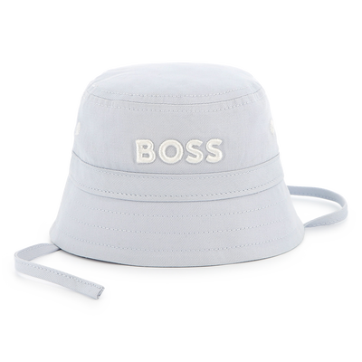 Baumwoll-Sonnenhut mit B&auml;ndern BOSS JUNGE