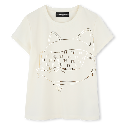 Kurzarm-T-Shirt KARL LAGERFELD KIDS M&Auml;DCHEN