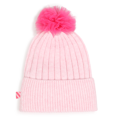 T&uuml;llm&uuml;tze mit Bommel BILLIEBLUSH M&Auml;DCHEN