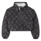 Kurze Wende-Winterjacke HUGO 
                    M&Auml;DCHEN