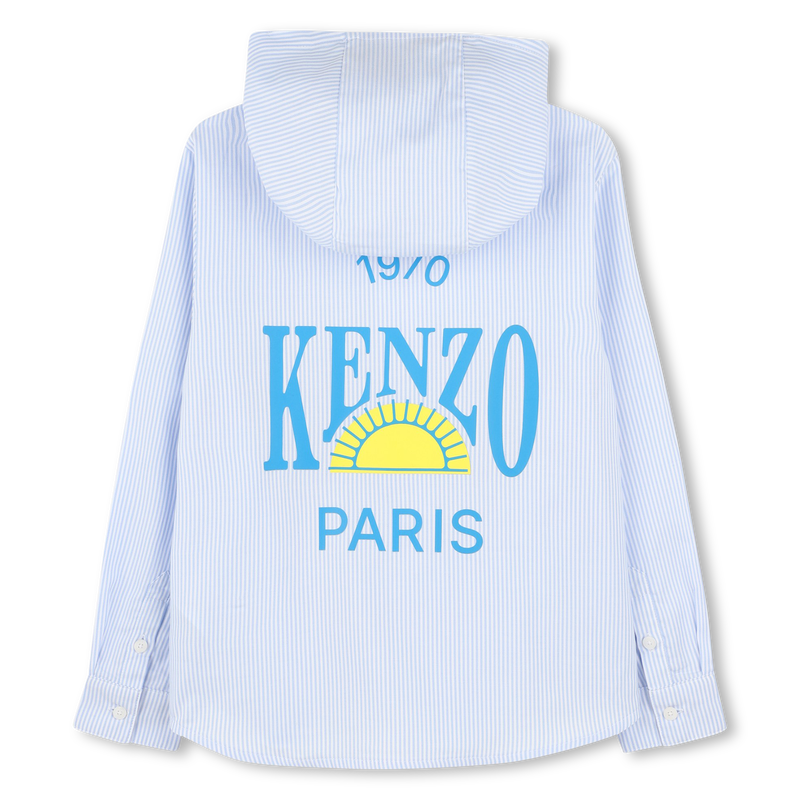 Bedrucktes Kapuzenhemd KENZO KIDS 
                        JUNGE
