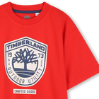 Kurz&auml;rmeliges t-shirt TIMBERLAND 
                    JUNGE