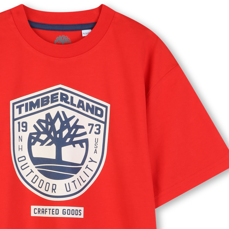 KURZ&Auml;RMELIGES T-SHIRT TIMBERLAND 
                        JUNGE