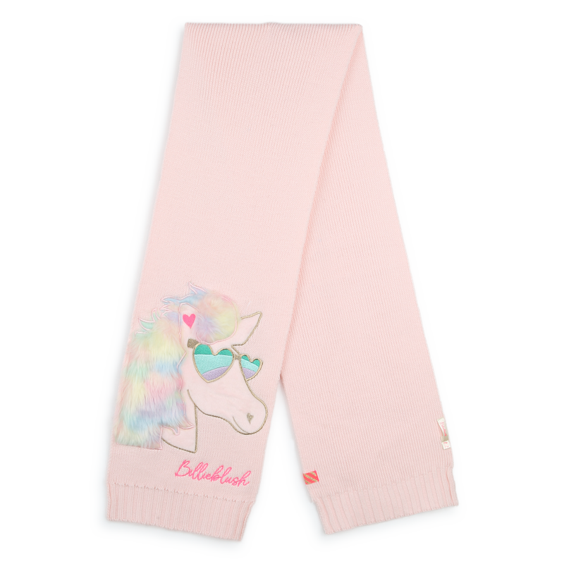 Schal mit Fleece-Details BILLIEBLUSH 
                        M&Auml;DCHEN