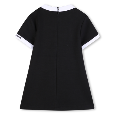 KURZ&Auml;RMELIGES KLEID KARL LAGERFELD KIDS M&Auml;DCHEN