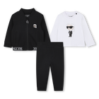 Dreiteiliges Set KARL LAGERFELD KIDS 
                    JUNGE