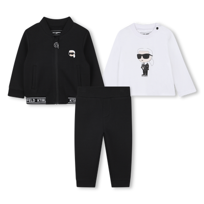 Dreiteiliges Set KARL LAGERFELD KIDS JUNGE