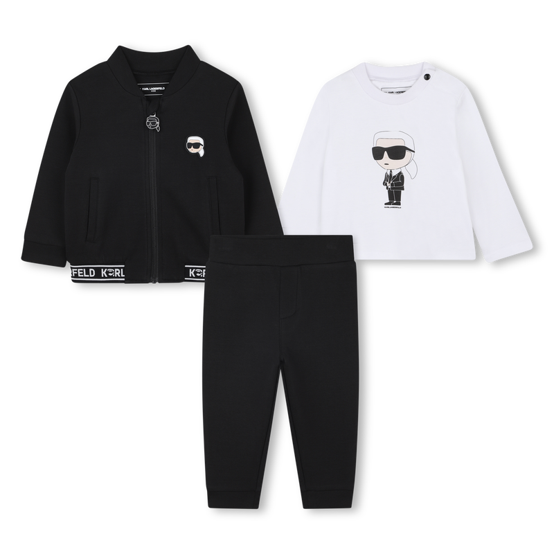 Dreiteiliges Set KARL LAGERFELD KIDS 
                        JUNGE