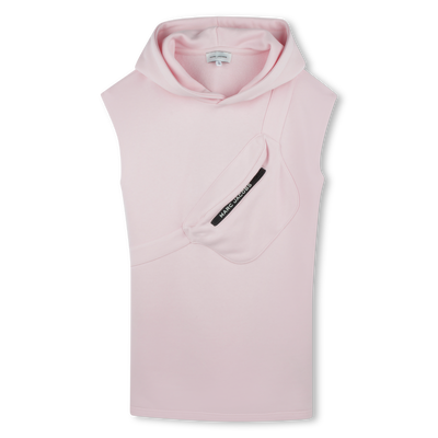 &Auml;rmelloses Kleid mit Kapuze MARC JACOBS M&Auml;DCHEN