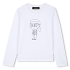 Langarmshirt KARL LAGERFELD KIDS 
                    M&Auml;DCHEN