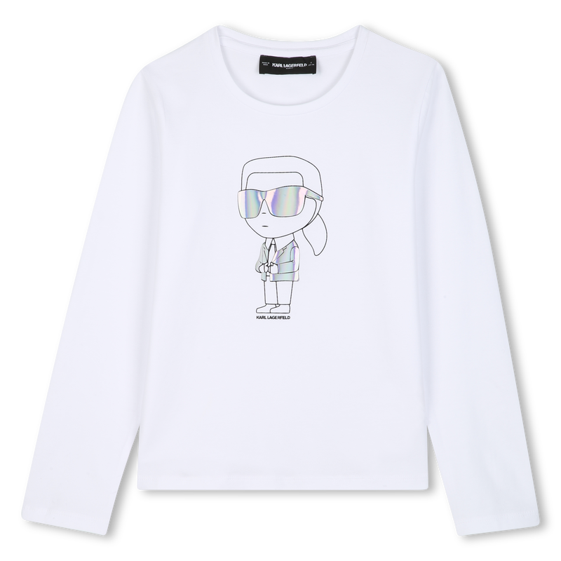 Langarmshirt KARL LAGERFELD KIDS 
                        M&Auml;DCHEN