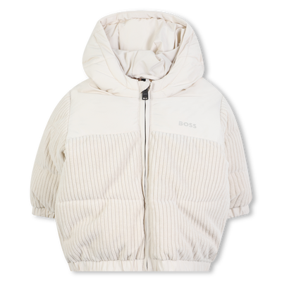 Daunenjacke aus zwei Materialien BOSS JUNGE