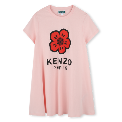 Luftiges Kleid mit Aufdruck KENZO KIDS M&Auml;DCHEN