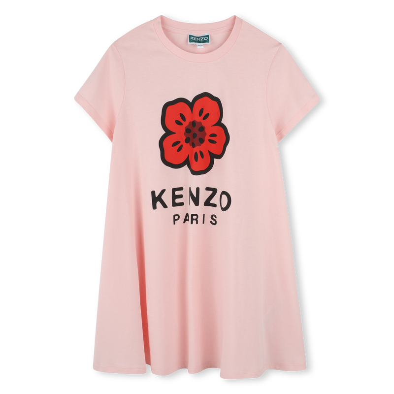 Luftiges Kleid mit Aufdruck KENZO KIDS 
                        M&Auml;DCHEN