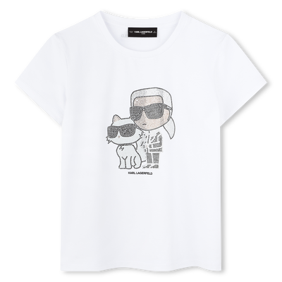 Kurzarmshirt KARL LAGERFELD KIDS M&Auml;DCHEN