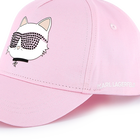 Verstellbares Baumwoll-Cap KARL LAGERFELD KIDS 
                    M&Auml;DCHEN