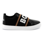 Stretchsneaker aus 2 Materialien BOSS 
                    JUNGE