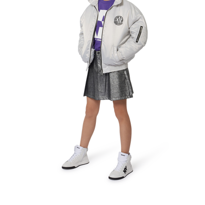 Zipper-Jacke mit Satin-Effekt DKNY M&Auml;DCHEN