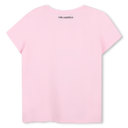 T-shirt illustration choupette KARL LAGERFELD KIDS 
                    M&Auml;DCHEN