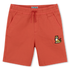 Baumwoll-Bermudas mit Badge KENZO KIDS 
                    JUNGE