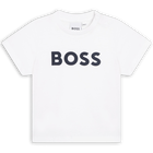 T-Shirt mit kurzen &Auml;rmeln, WEISS, hi-res