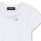 Kurz&auml;rmeliges t-shirt KARL LAGERFELD KIDS 
                    M&Auml;DCHEN