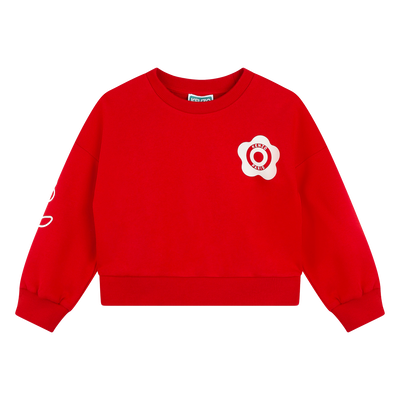 Baumwoll-Sweatshirt KENZO KIDS M&Auml;DCHEN