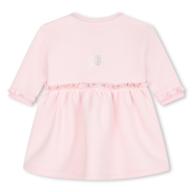 Molton-Kleid mit Volants GIVENCHY 
                        MÄDCHEN