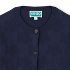 Unifarbiger Cardigan KENZO KIDS 
                    M&Auml;DCHEN