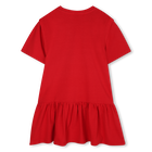 Kurz&auml;rmeliges Kleid KENZO KIDS 
                    M&Auml;DCHEN