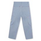 Baumwollhose mit Taschen KENZO KIDS 
                    JUNGE