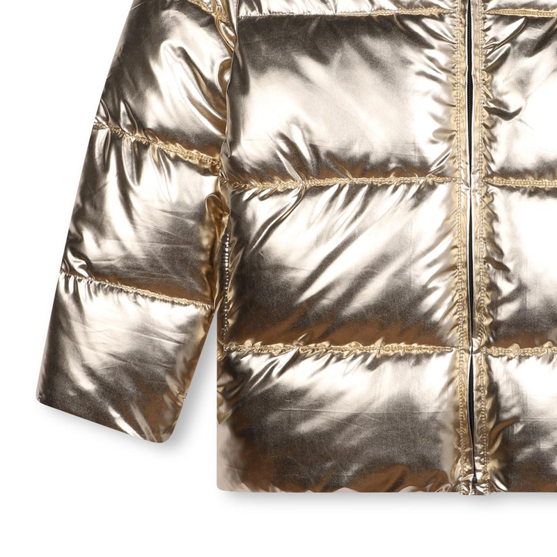 Wasserabweisende Kapuzenjacke KARL LAGERFELD KIDS 
                        M&Auml;DCHEN