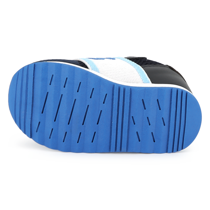 Ledersneaker mit Mesh BOSS 
                        JUNGE